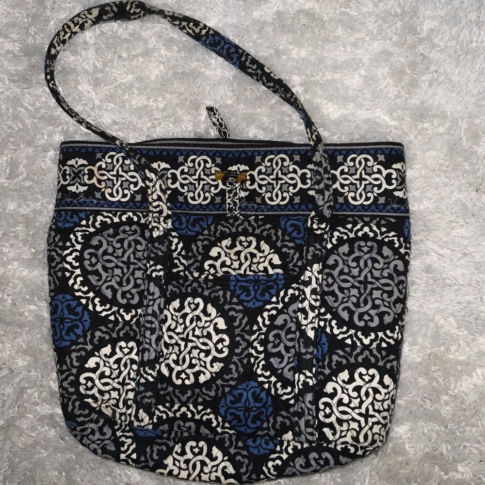 Vera Tote Bag in Canterberry Cobalt
